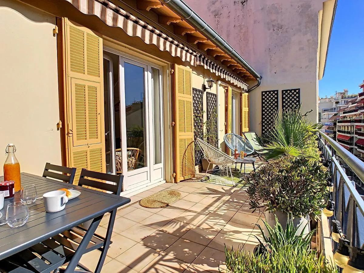 Nestor&Jeeves - Sunny Terrace - Central - Very Close Sea - Top Floor Nice 0*,
